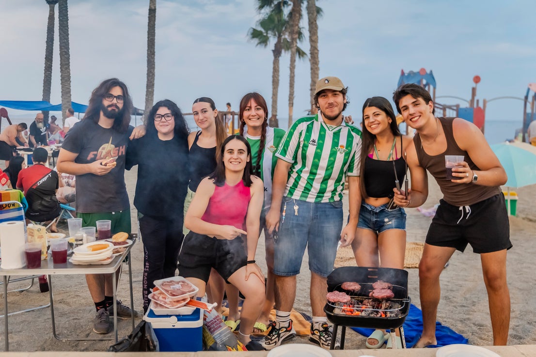 Así fue la Noche de San Juan en Roquetas de Mar