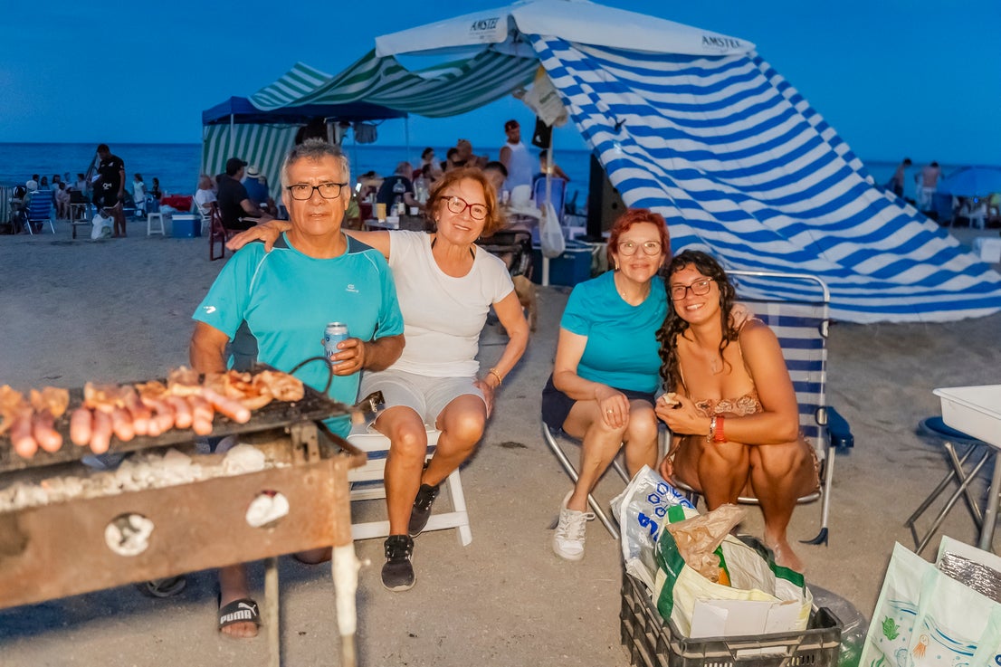 Así fue la Noche de San Juan en Roquetas de Mar