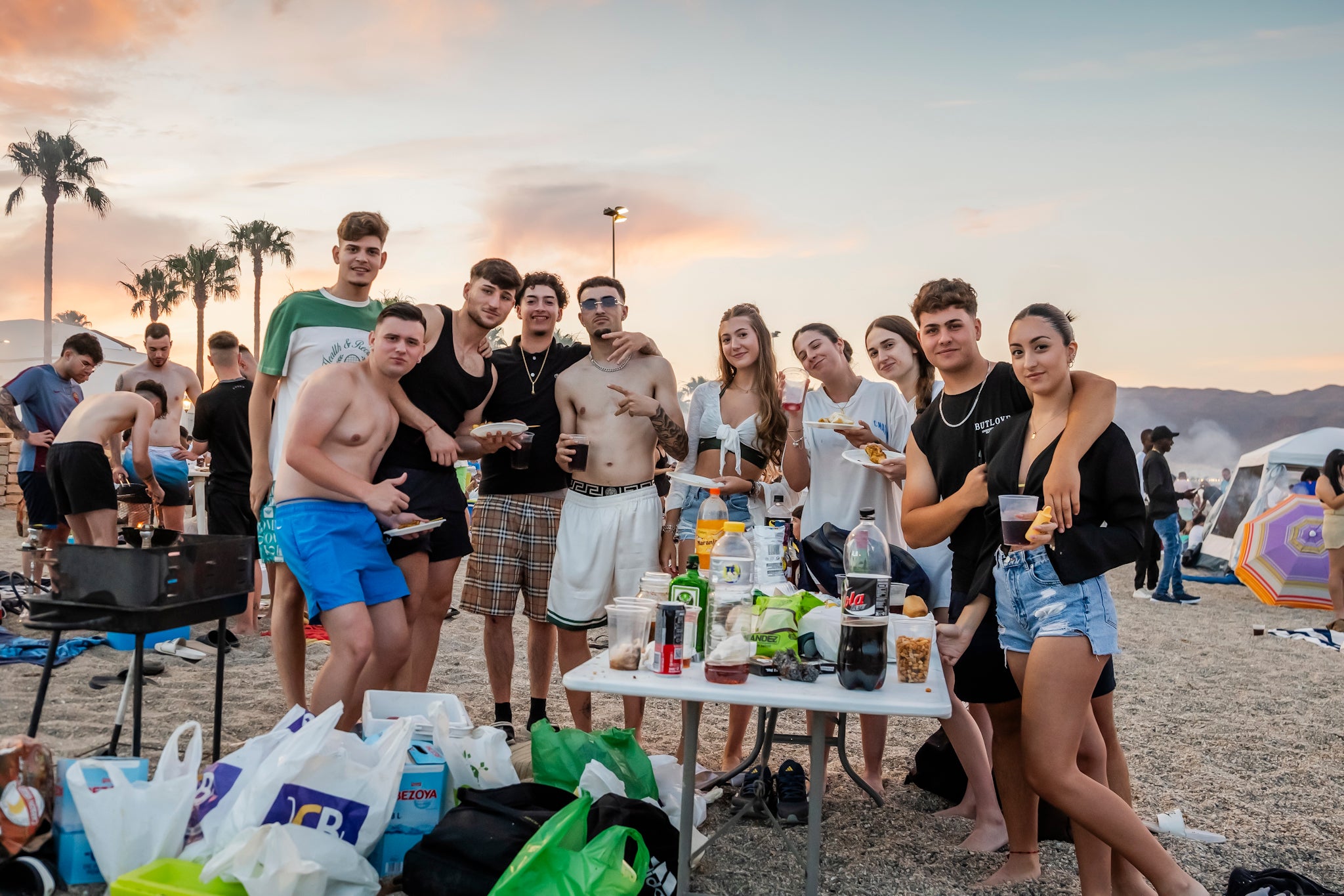 Así fue la Noche de San Juan en Roquetas de Mar