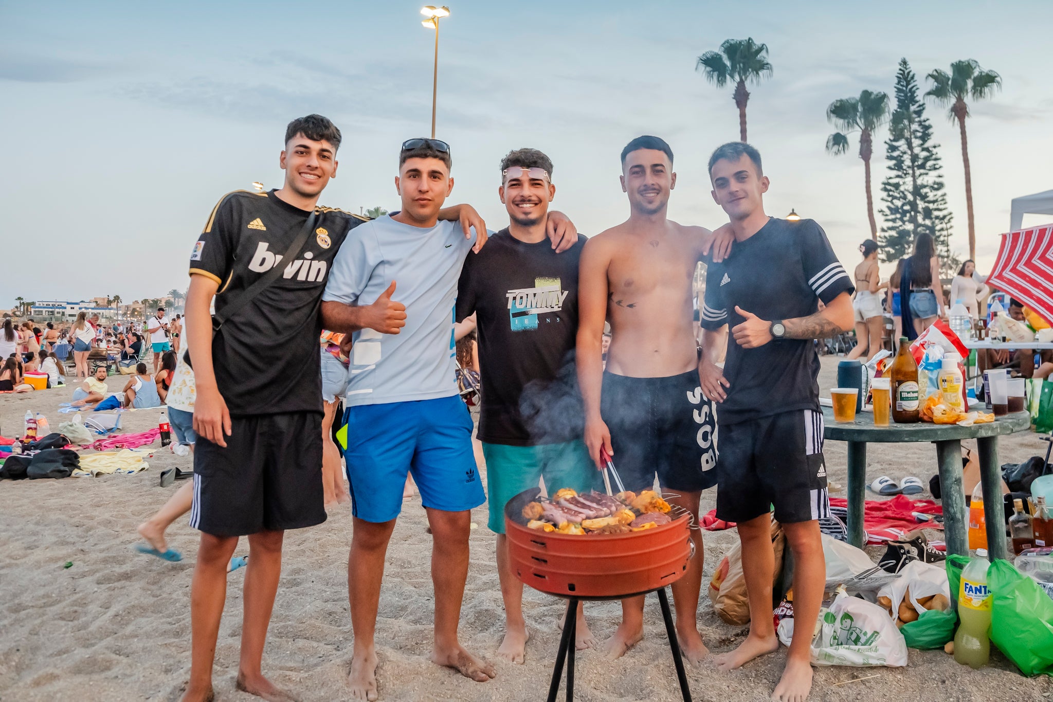 Así fue la Noche de San Juan en Roquetas de Mar