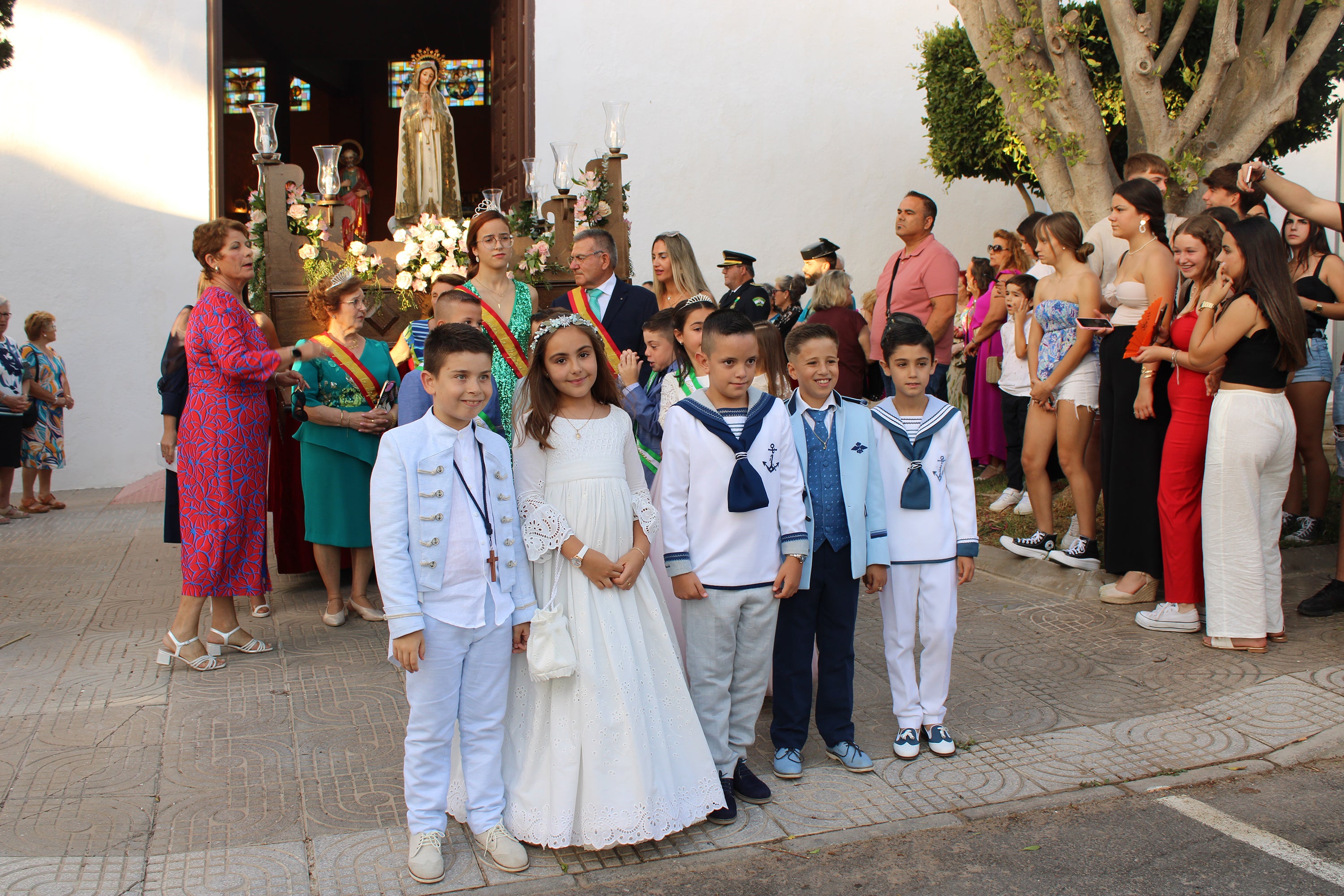 Así fue la procesión de los Santos Patronos en La Mojonera