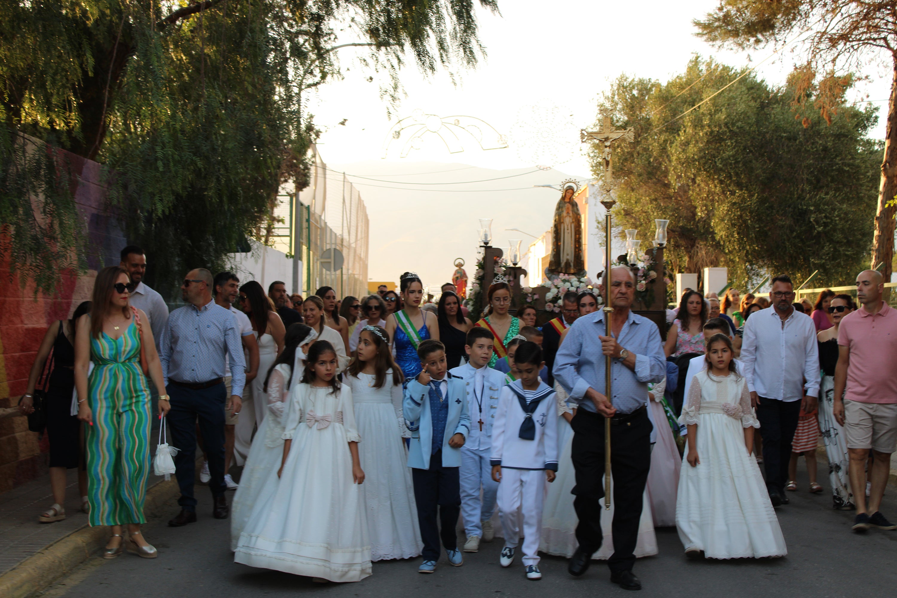 Así fue la procesión de los Santos Patronos en La Mojonera