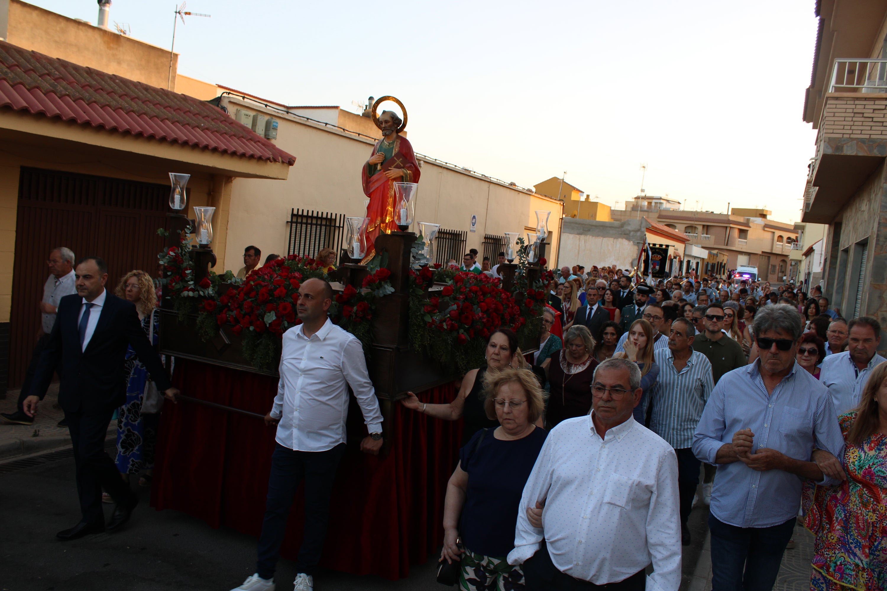 Así fue la procesión de los Santos Patronos en La Mojonera