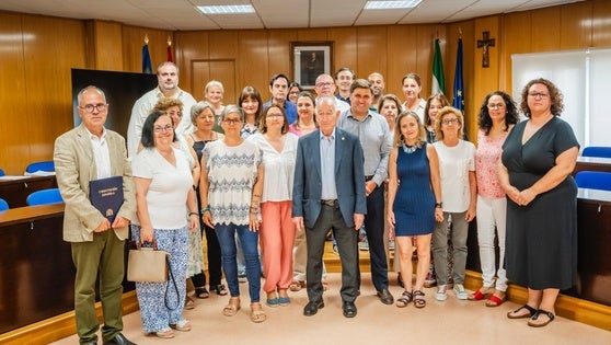 Mayores de 45 años se especializan para la administración en Roquetas