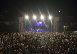 Imagen de una de las ediciones anteriores del festival Pulpop en Roquetas de Mar.