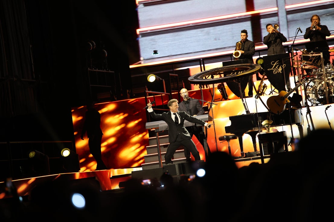 El concierto de Luis Miguel en Almería, en imágenes