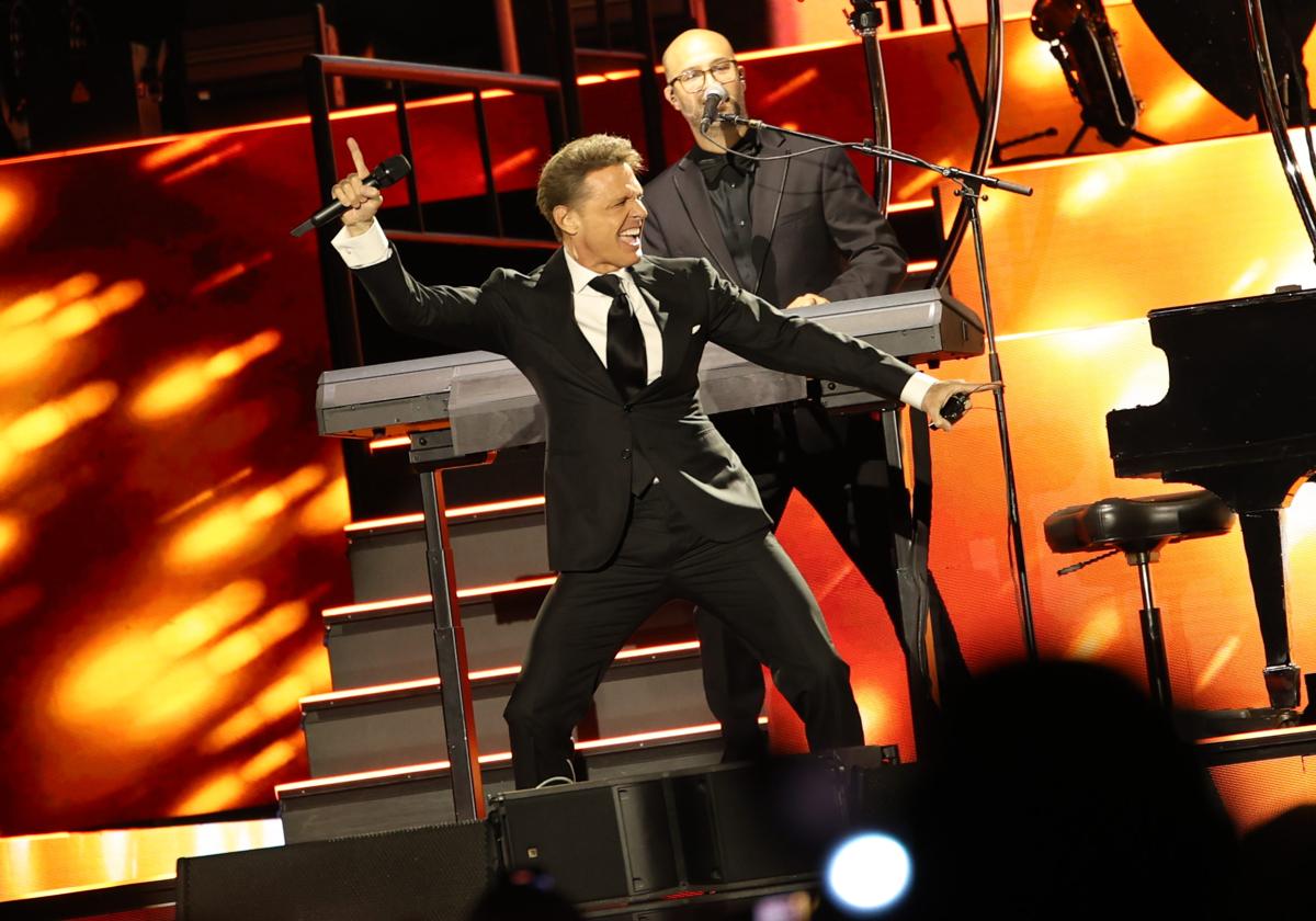 El concierto de Luis Miguel en Almería, en imágenes