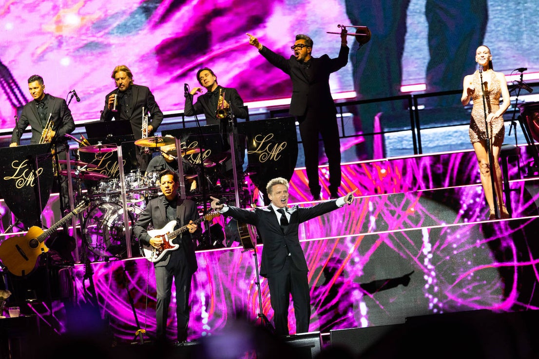 El concierto de Luis Miguel en Almería, en imágenes