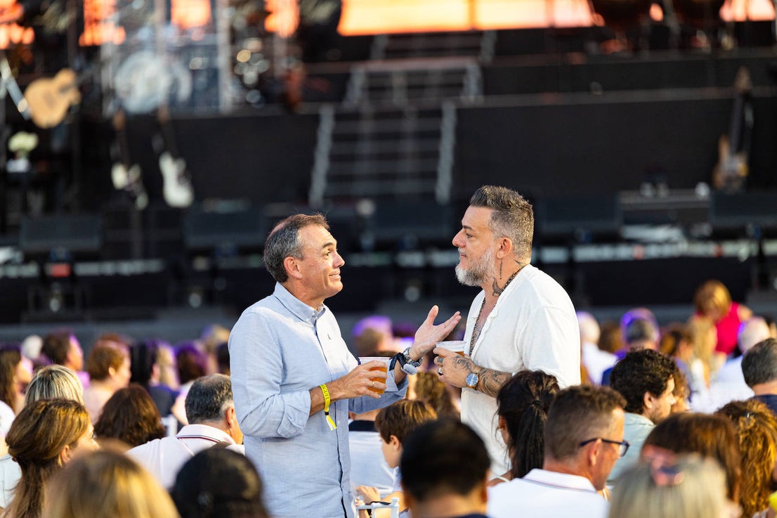 El concierto de Luis Miguel en Almería, en imágenes