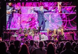 El concierto de Luis Miguel se realizó en el Estadio Antonio Peroles de Roquetas de Mar.
