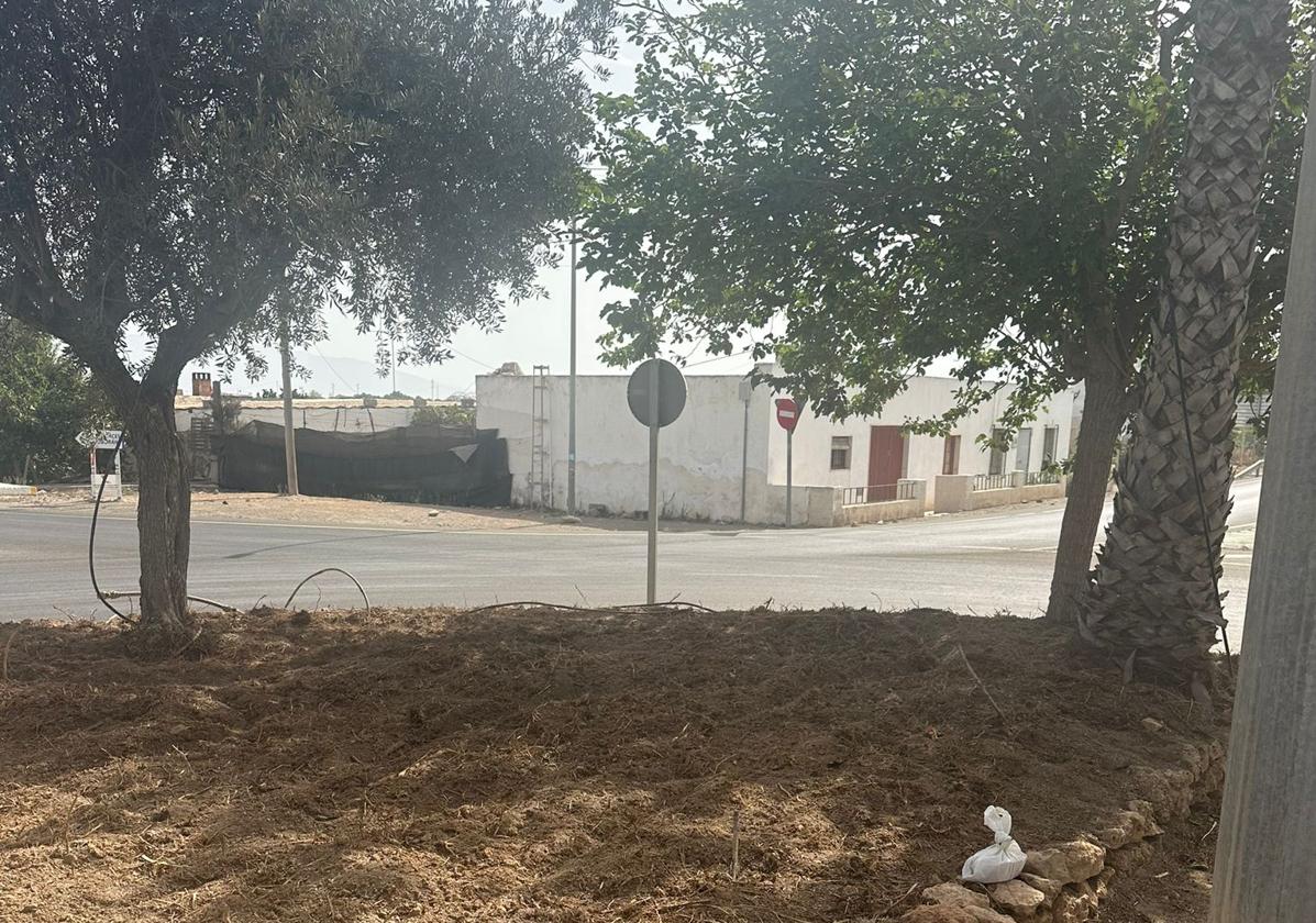 La rotonda se verá mejorada en las próximas fechas.
