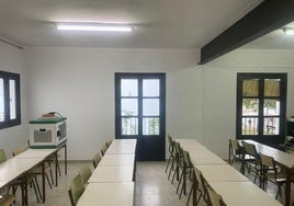 Imagen de uno de los centros educativos de la localidad.