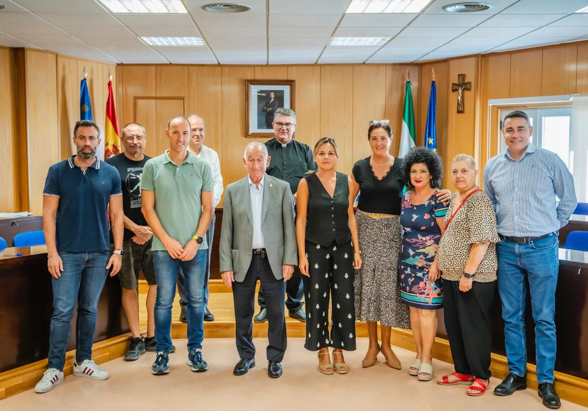 El acto se realizó en el Ayuntamiento de Roquetas de Mar.