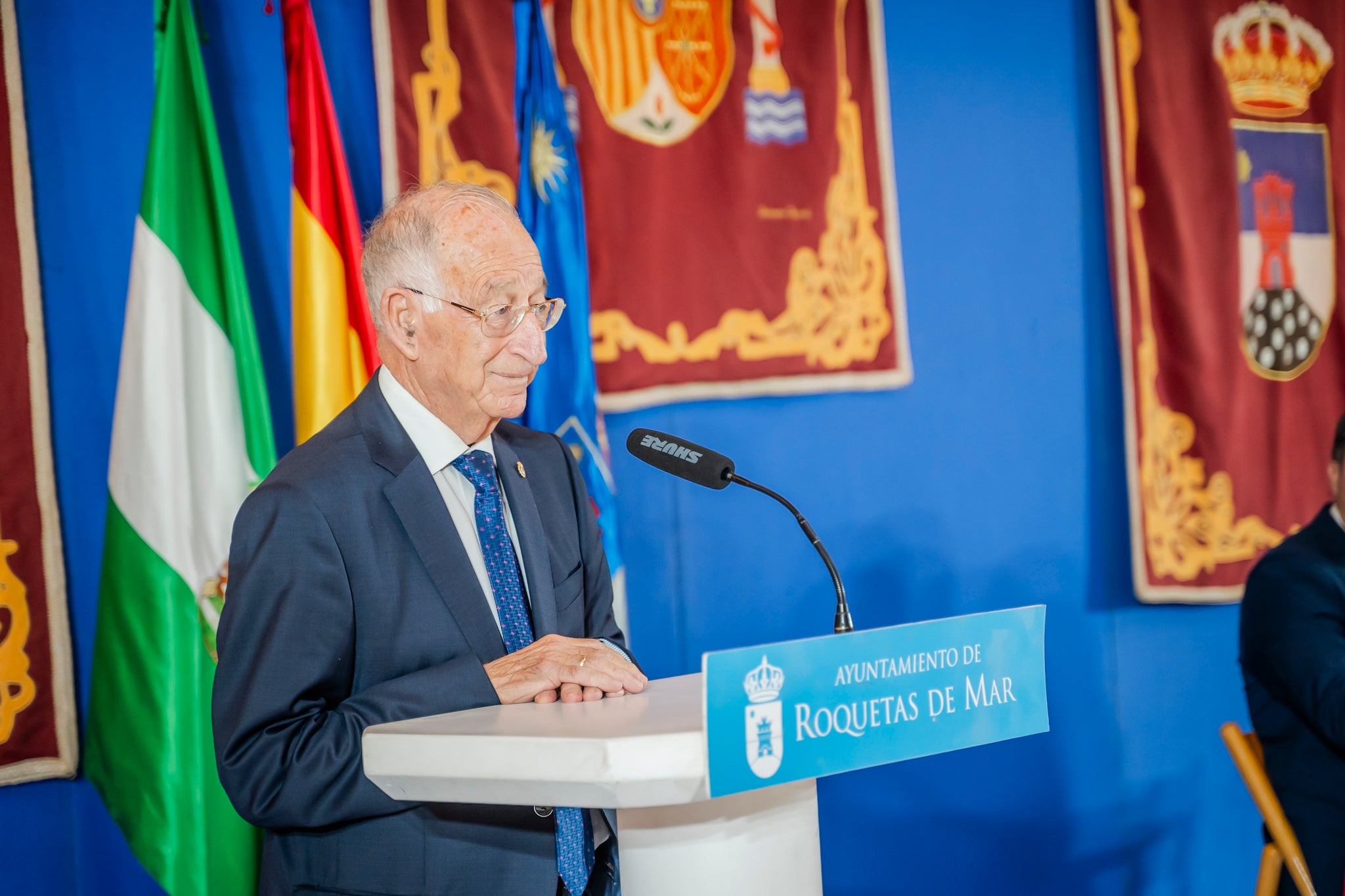 La celebración de los Santos Ángeles Custodios en Roquetas de Mar, en imágenes