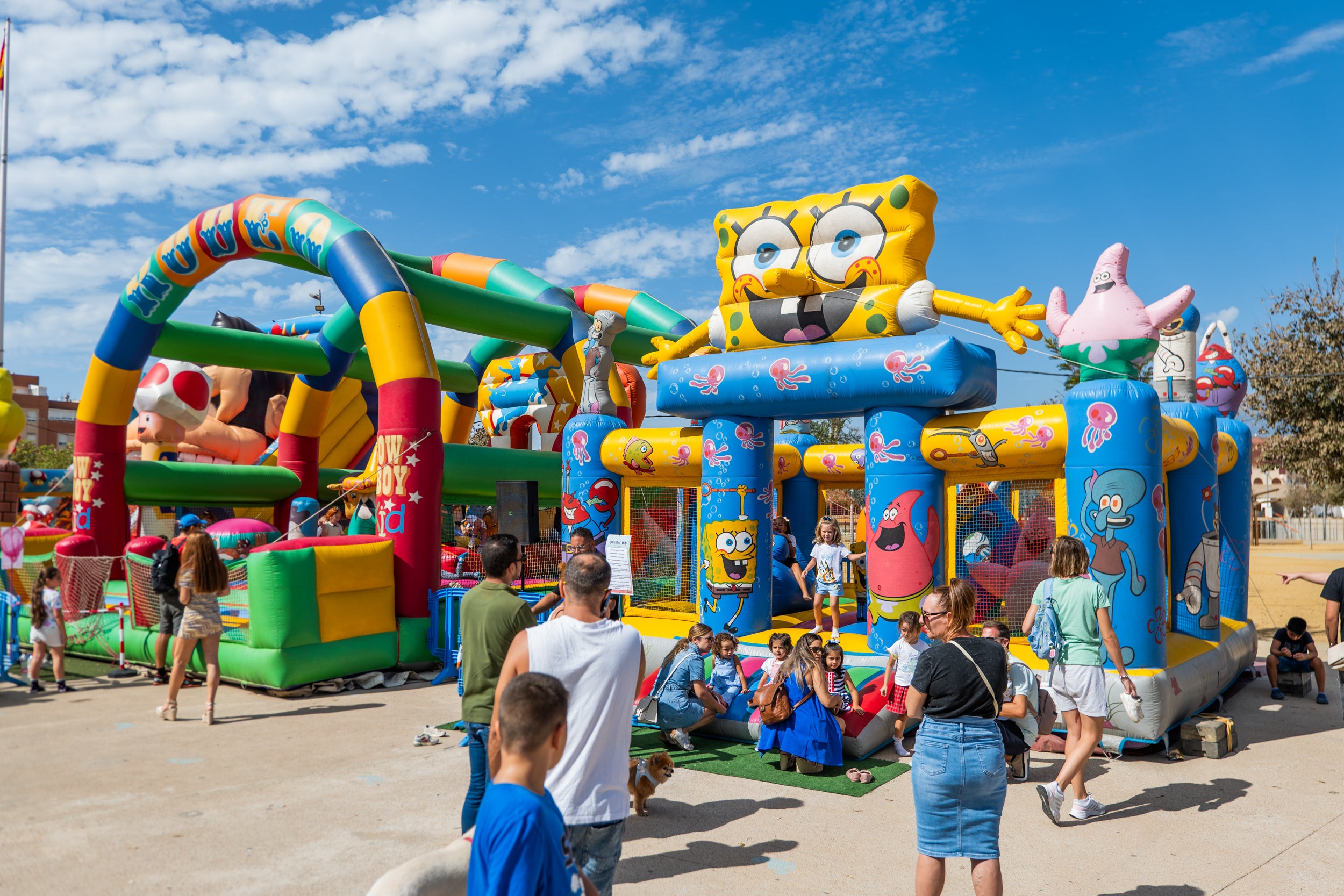 Las Fiestas de la Virgen del Rosario de Roquetas, en imágenes