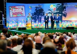 Presentación del acto en Roquetas de Mar.