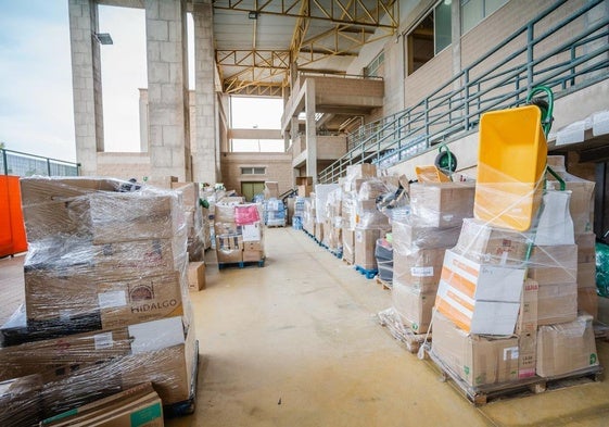 Productos que había en el Pabellón Infanta Cristina de Roquetas.