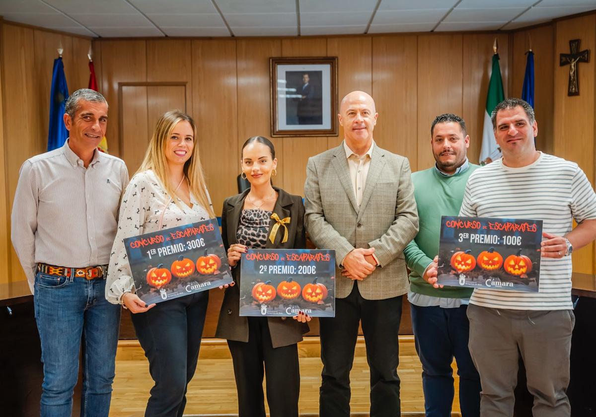 Los ganadores del concurso de Roquetas de Mar.