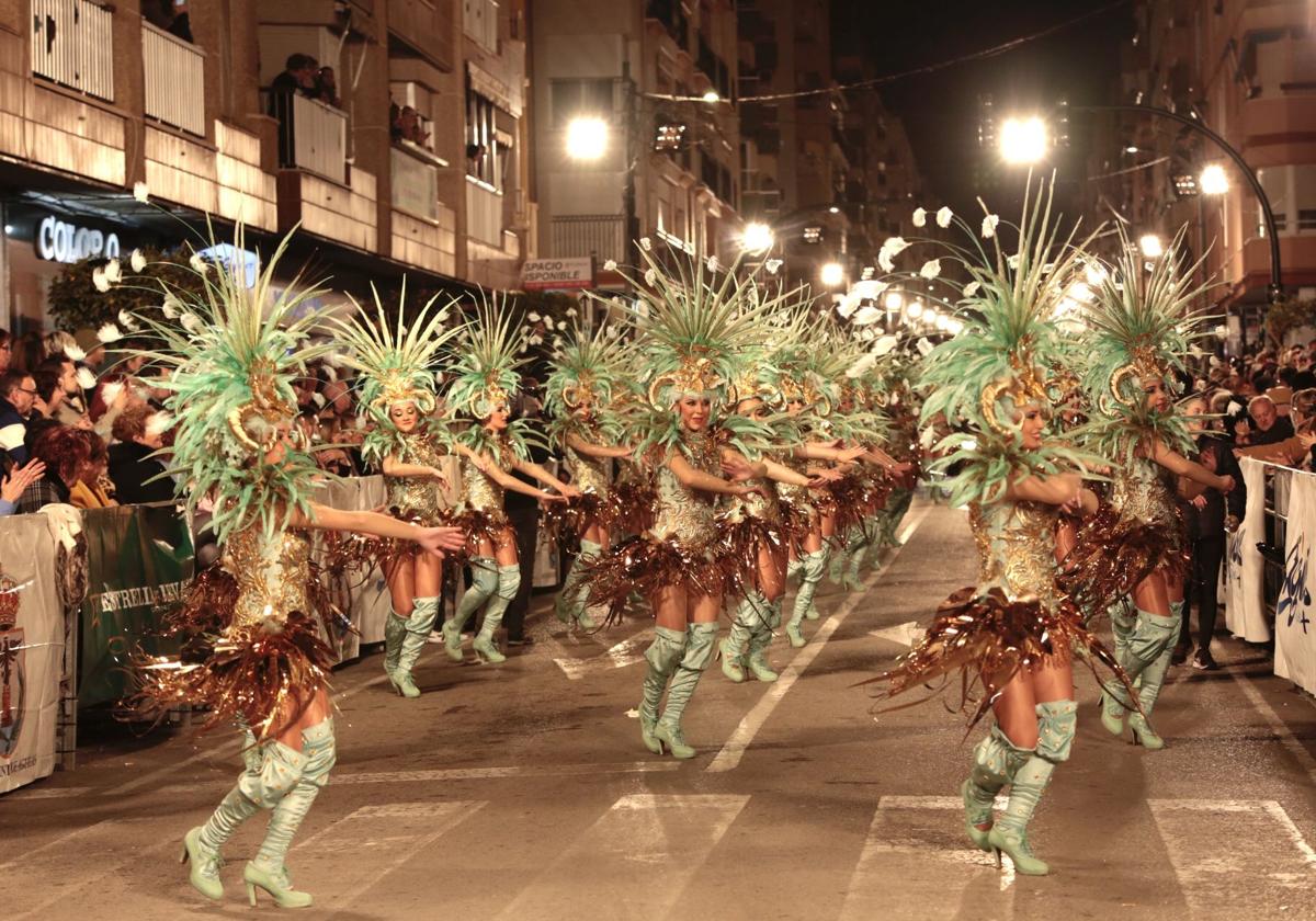 Imagen de los Carnavales de Águilas, de la Región de Murcia.