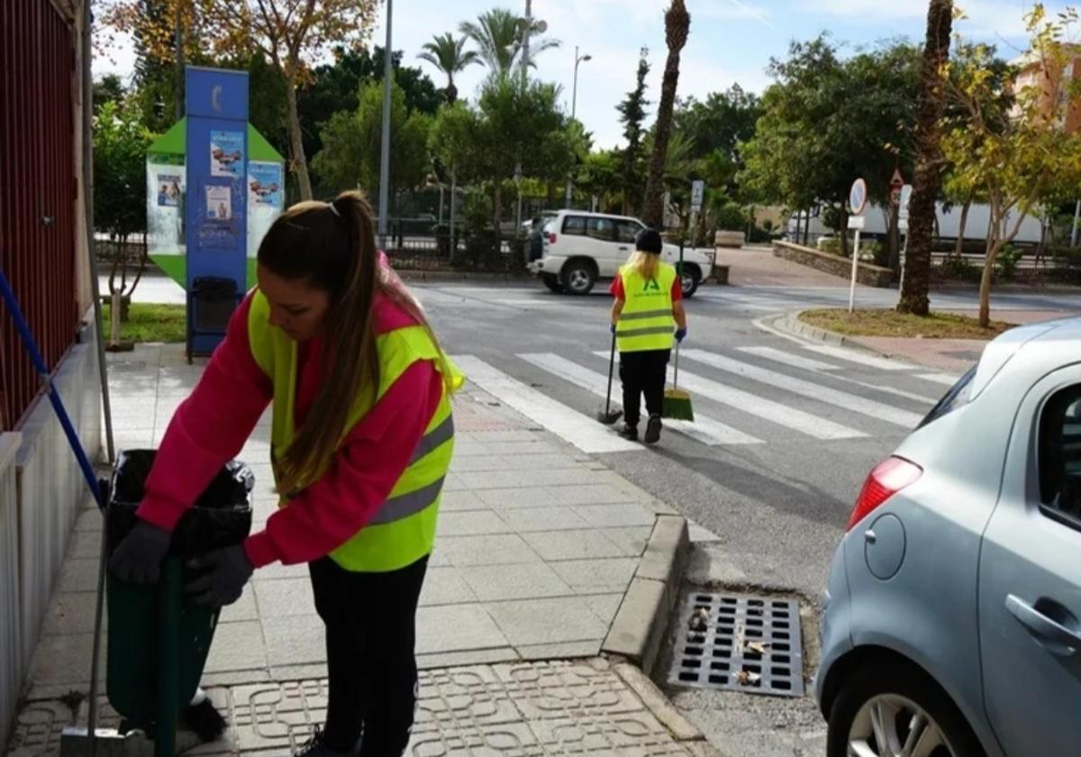 Trabajadoras en el municipio de Vícar