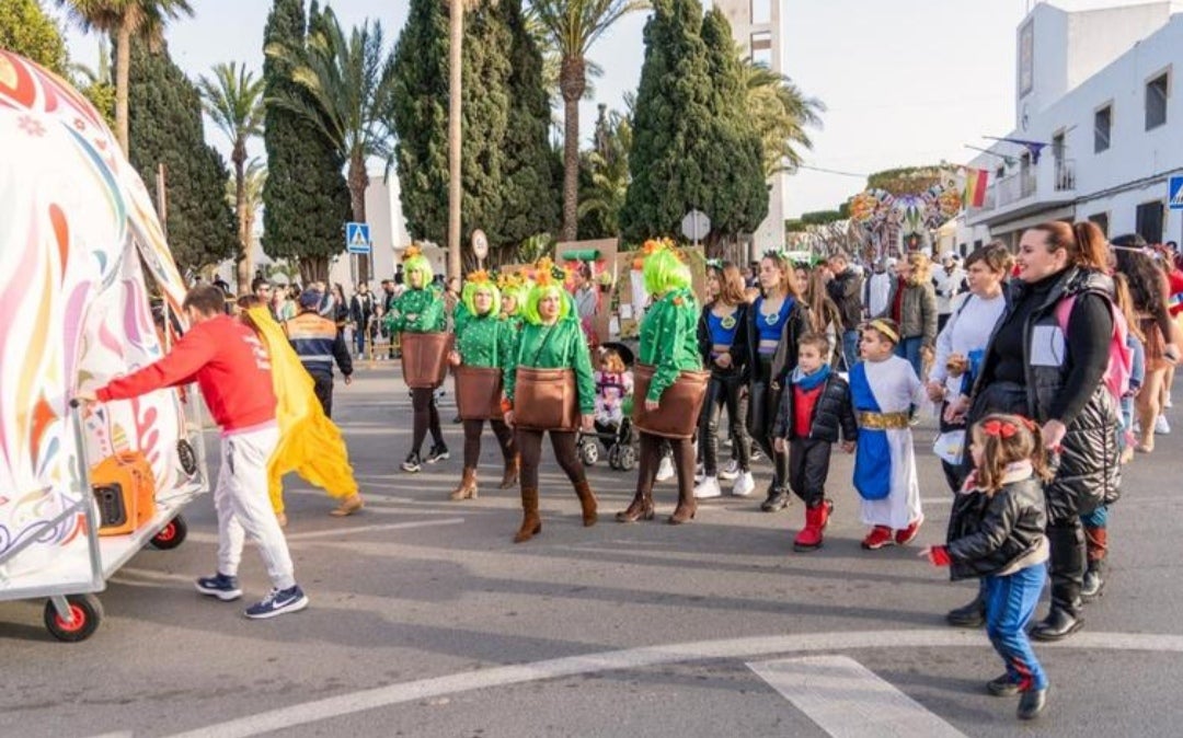 Imagen de unas ediciones anteriores del Carnaval en esta localidad.