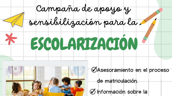Servicios Sociales de Vícar lanza un plan de asesoramiento para la etapa de escolarización