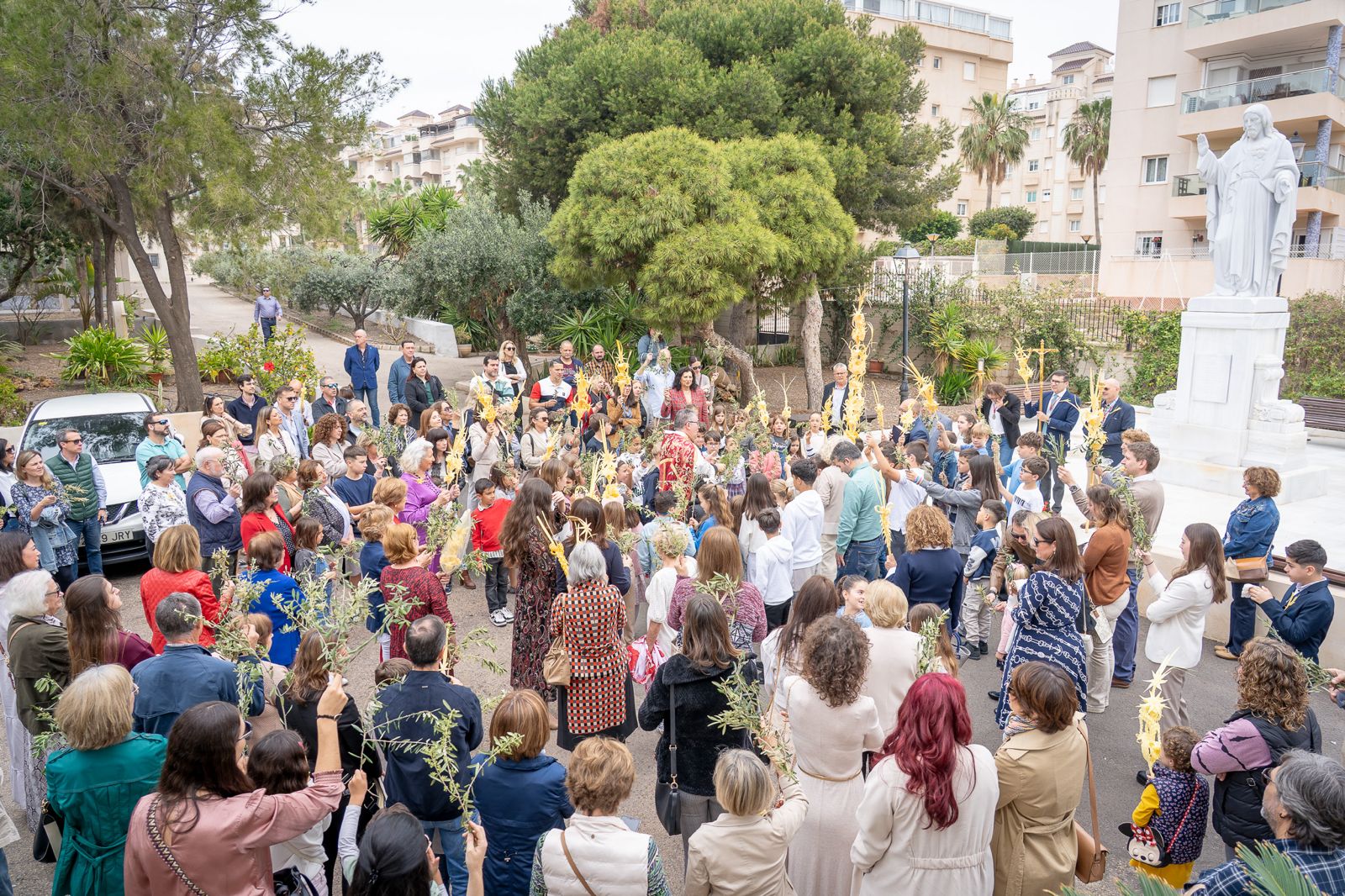 Roquetas inicia el Domingo de Ramos con La Borriquita