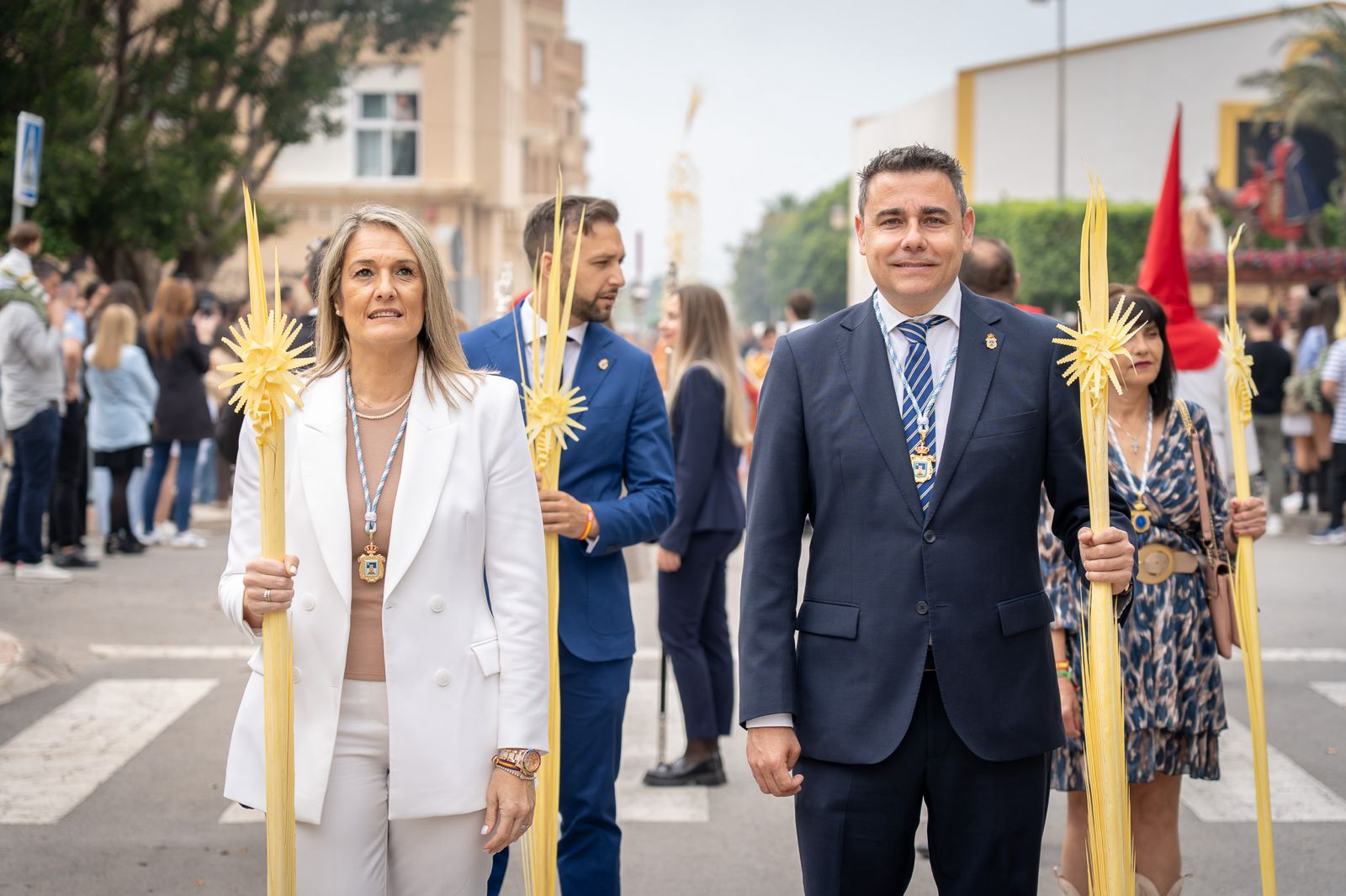 Roquetas inicia el Domingo de Ramos con La Borriquita