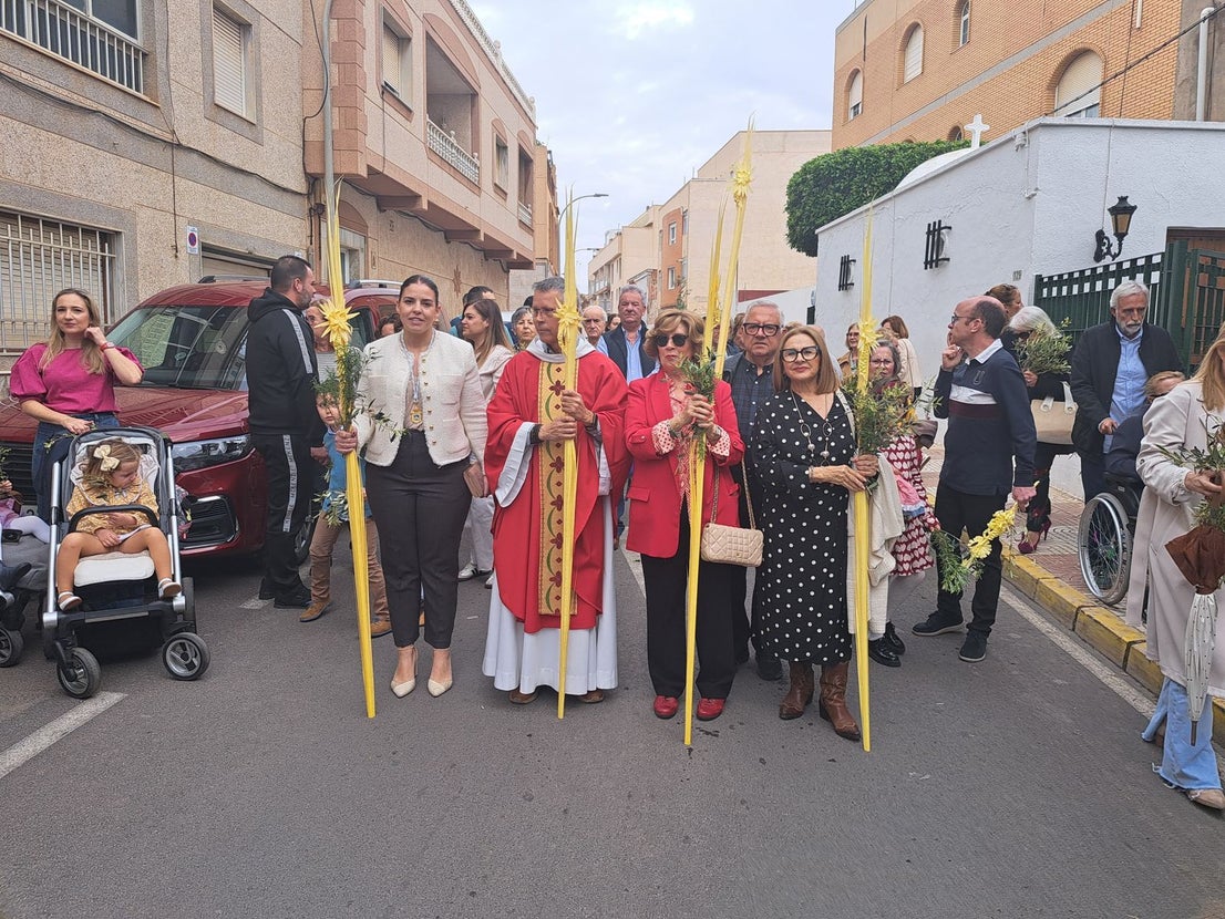 Roquetas inicia el Domingo de Ramos con La Borriquita