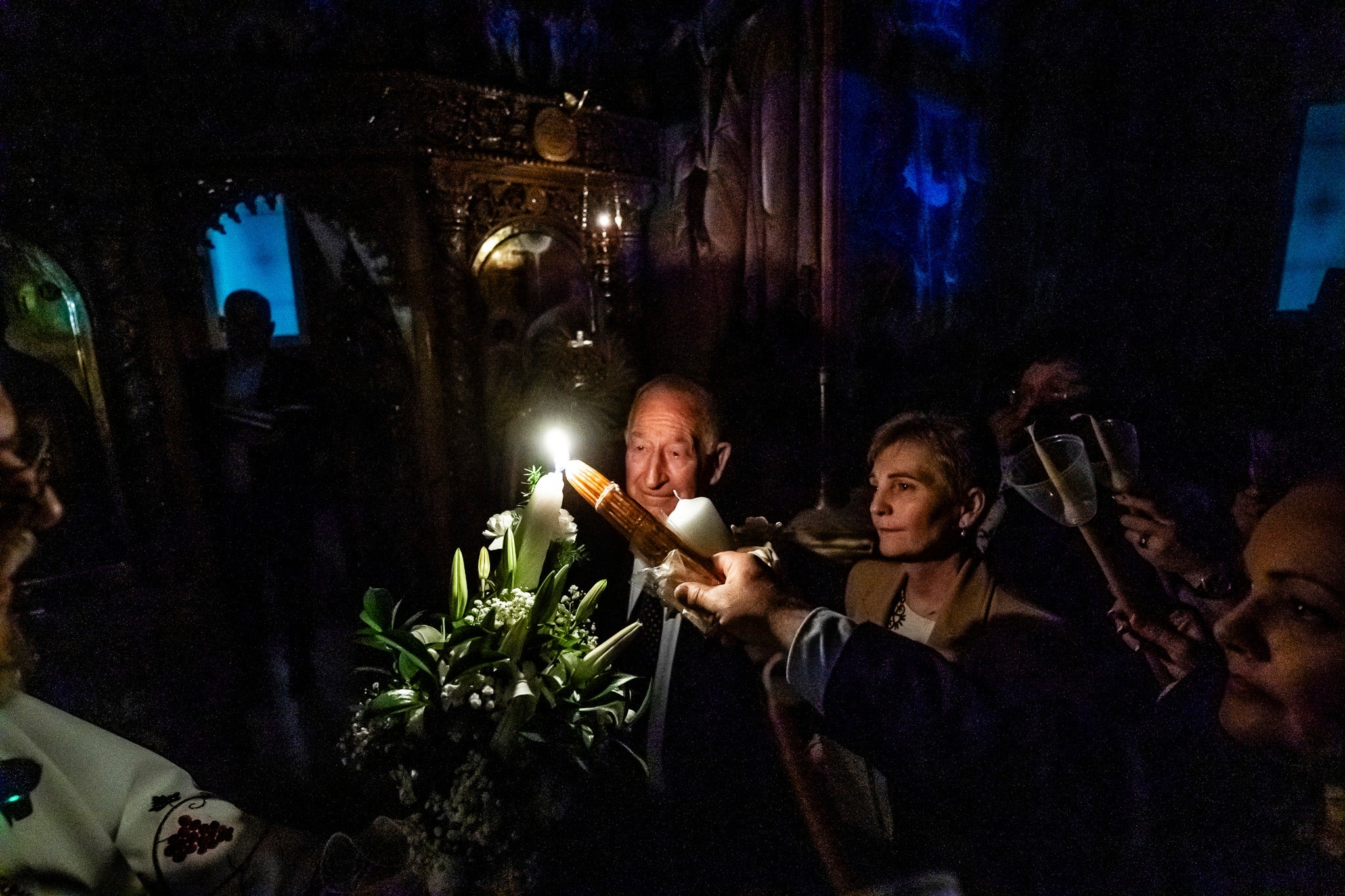 Una misa familiar para celebrar la Resurrección de Cristo