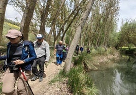 Un momento de la ruta de senrismo