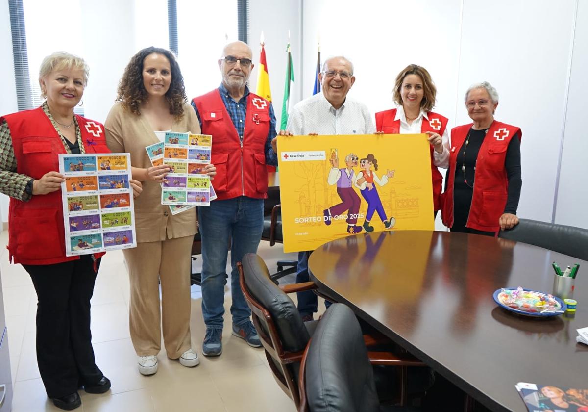 Vícar se suma un año más al tradicional Sorteo de Oro de Cruz Roja