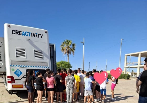 El autobús Creactivity es una iniciativa innovadora.