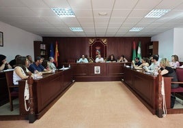 El Pleno de Vícar se realizó en el Ayuntamiento.
