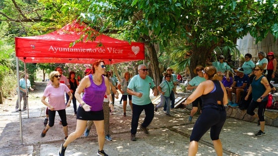 Finaliza la Olimpiada de Mayores de Vícar con una jornada de convivencia en una pedanía de Dalías