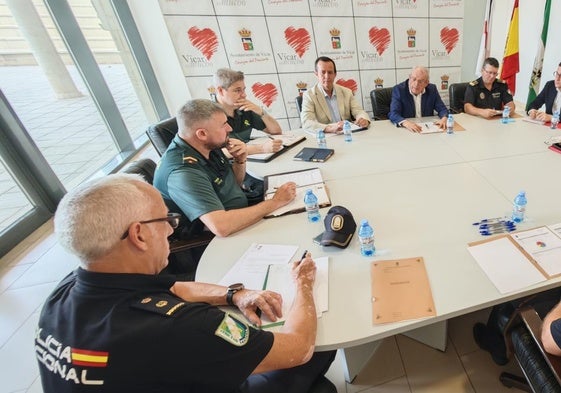 La Junta Local de Seguridad se celebró en el municipio.