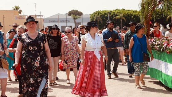 La Romería de la Virgen de Fátima llena de color y alegría La Mojonera