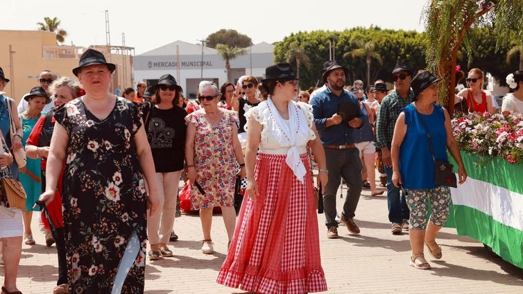 La Romería de la Virgen de Fátima llena de color y alegría La Mojonera