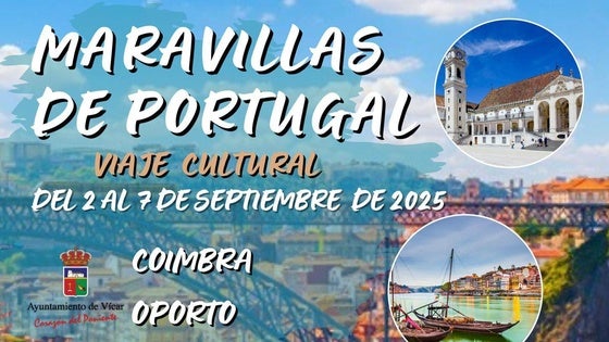 Las Maravillas de Portugal: el próximo destino del viaje cultural de los vecinos de Vícar