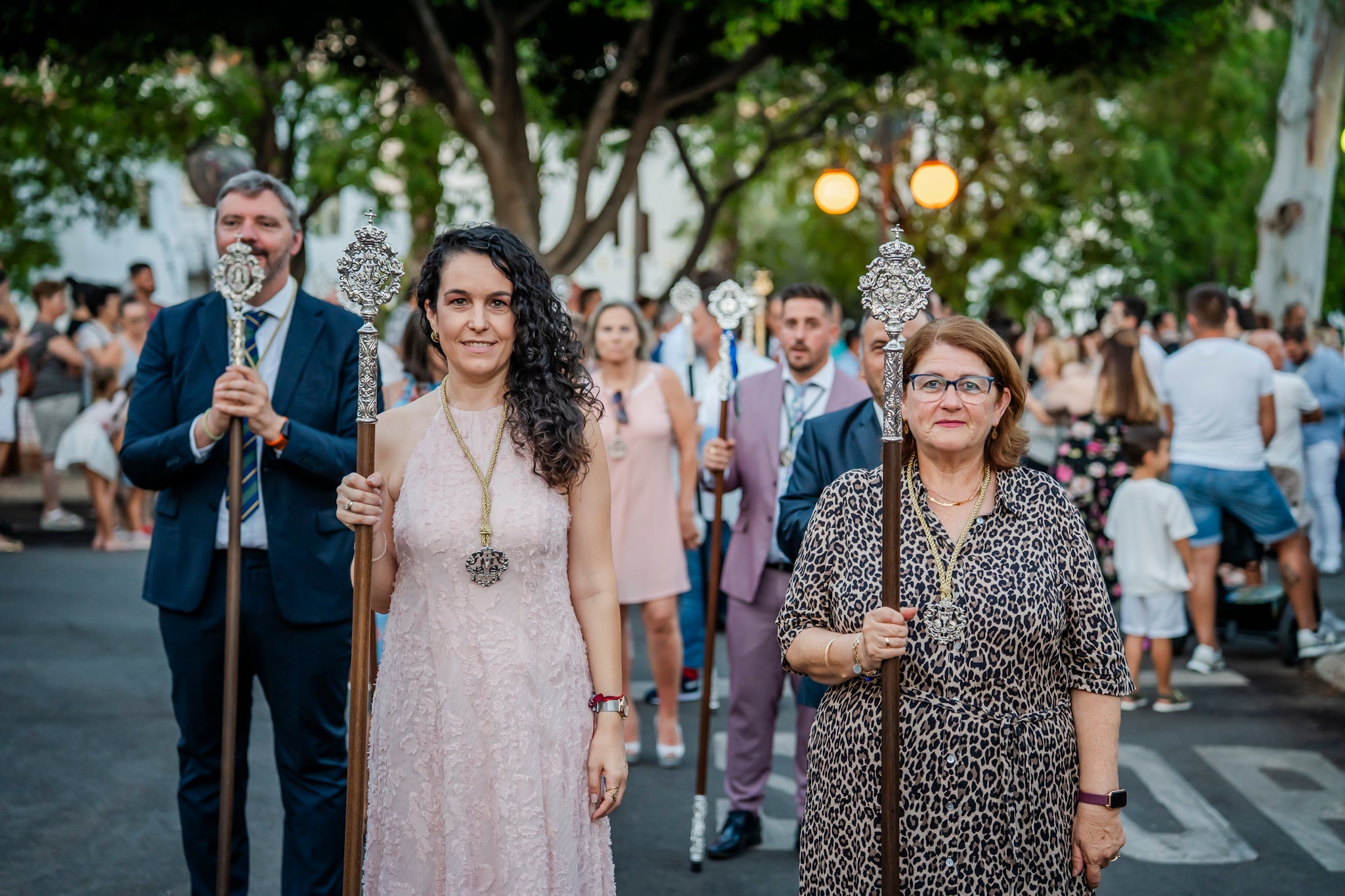 La Virgen del Carmen pasea por Aguadulce