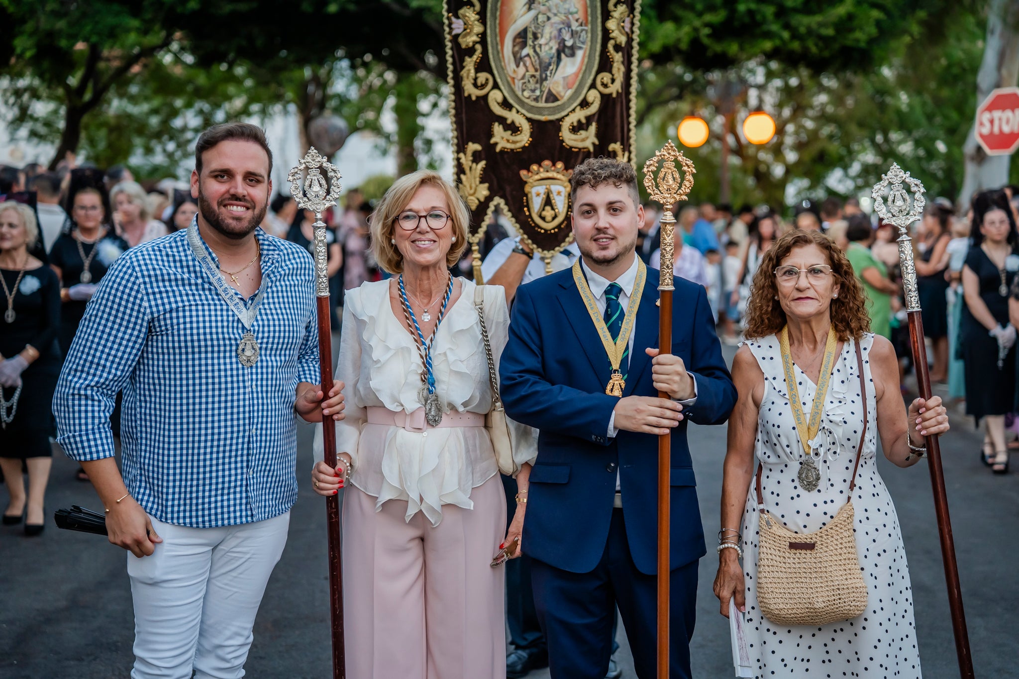 La Virgen del Carmen pasea por Aguadulce