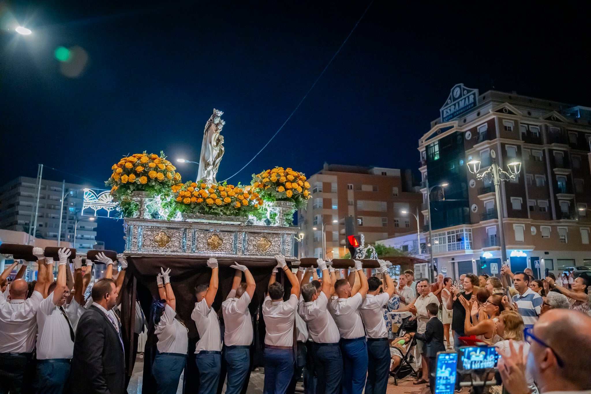 La Virgen del Carmen finaliza las Fiestas de Aguadulce