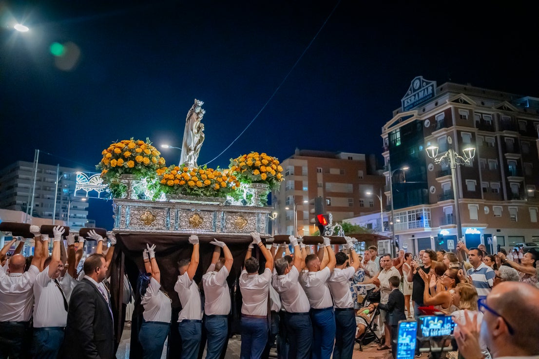 La Virgen del Carmen finaliza las Fiestas de Aguadulce