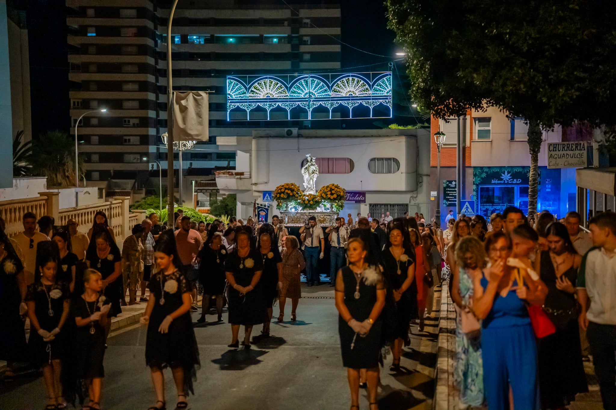 La Virgen del Carmen finaliza las Fiestas de Aguadulce