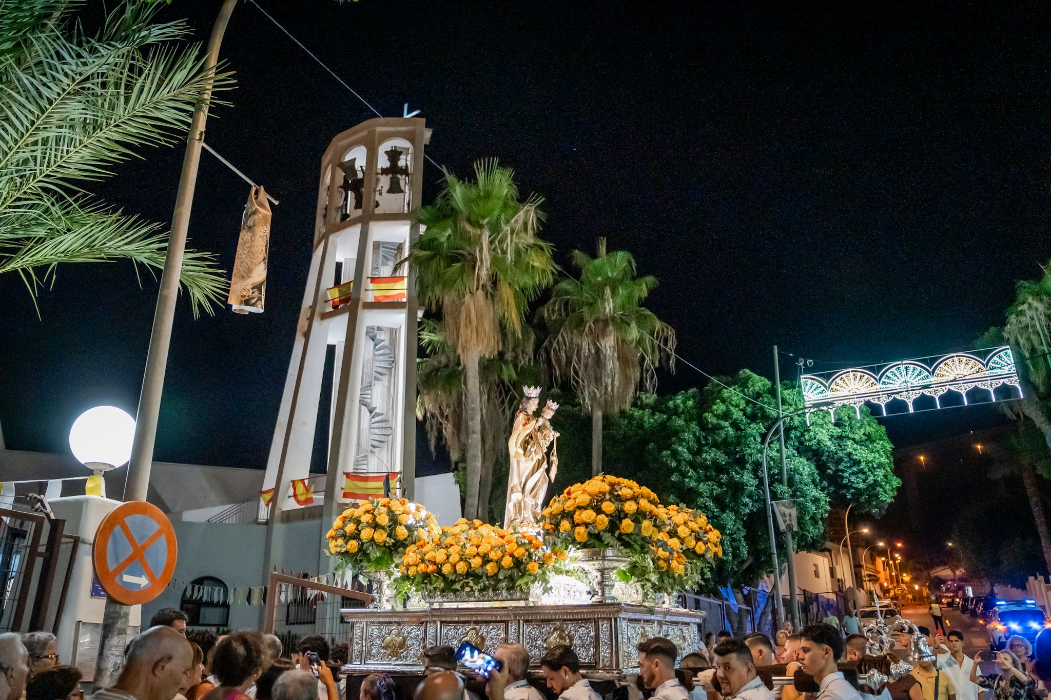 La Virgen del Carmen finaliza las Fiestas de Aguadulce