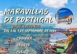 Cartel del viaje cultural.