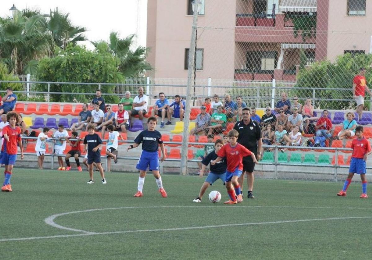Una de las actividades deportivas en el municipio.
