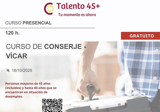 La Cámara de Comercio organiza un curso de conserje para mayores de 45 años en desempleo