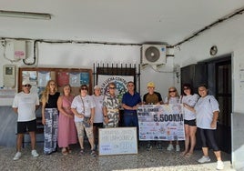 La Mojonera arropa a José Nieto en su reto solidario de 5.500 kilómetros contra el cáncer infantil