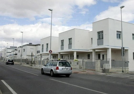 Viviendas de Protección Civil en un municipio de la provincia de Almería.